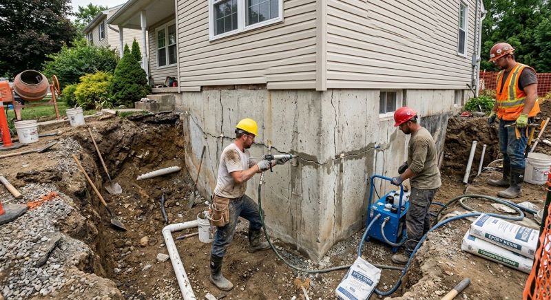 Basement Crack Repair in Sarasota, FL